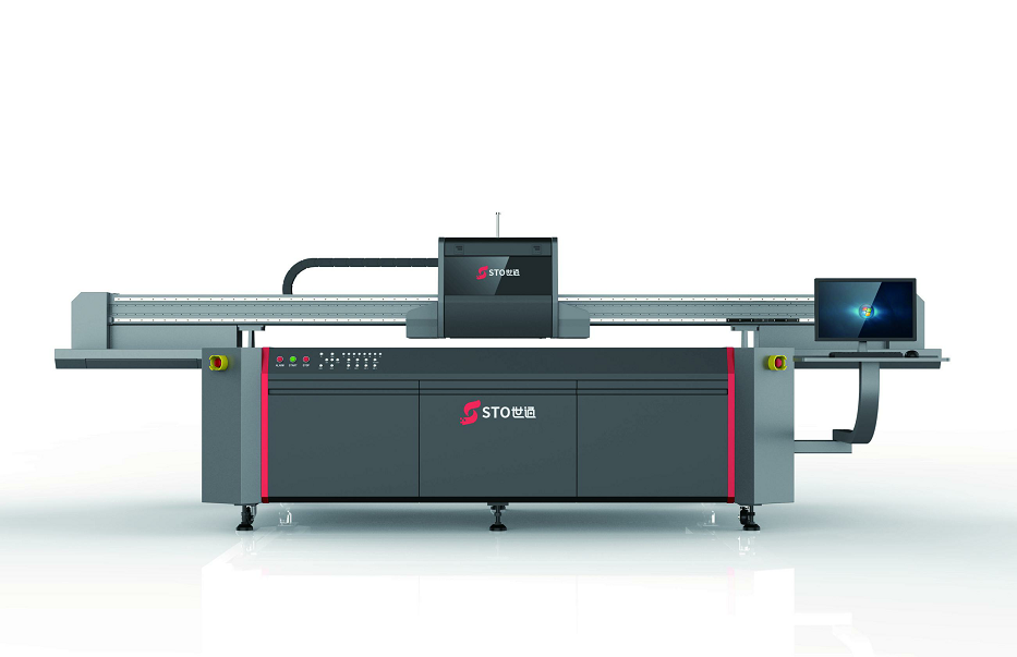 世通纸板油画uv平板打印机布料皮革打印机平板彩印设备图片