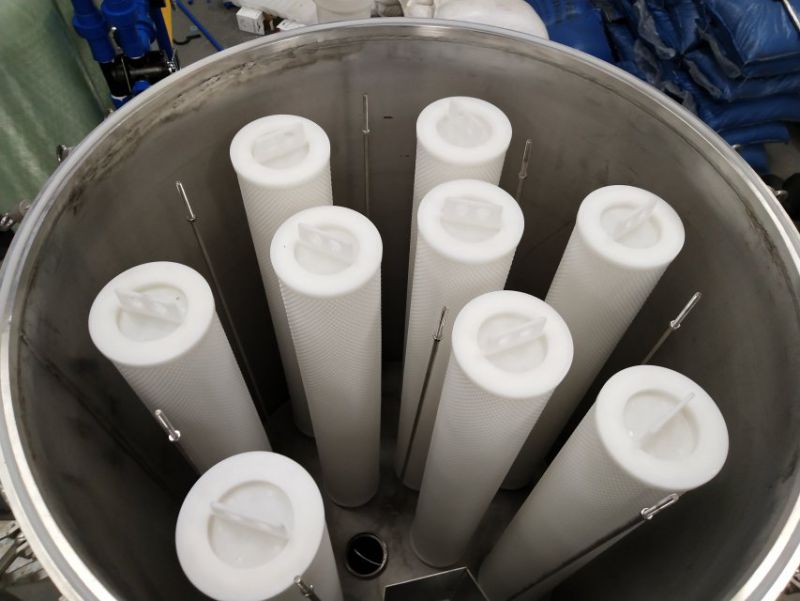 朝阳建平县化学药剂前置处理过滤器药品澄清大通量过滤器广旗