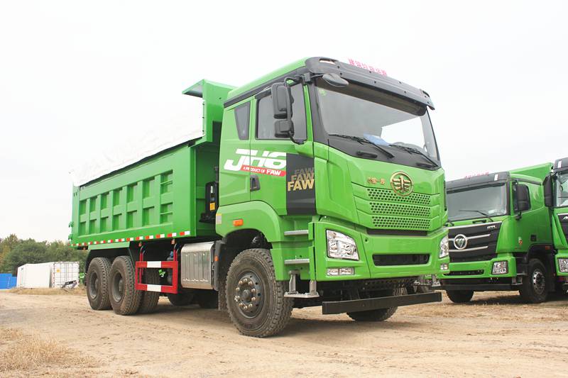 北京一汽解放国六排放自卸车