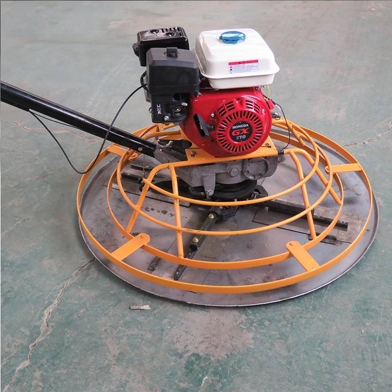 混凝土地面带轮抹光机路面抹面机手扶磨光机