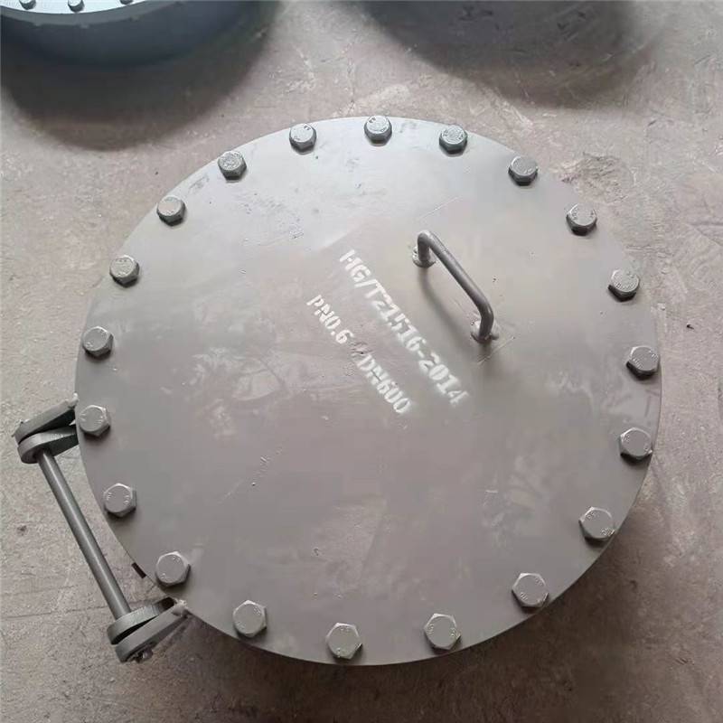 碳钢常压人孔不锈钢304锅炉人孔dn600圆形罐体人孔门