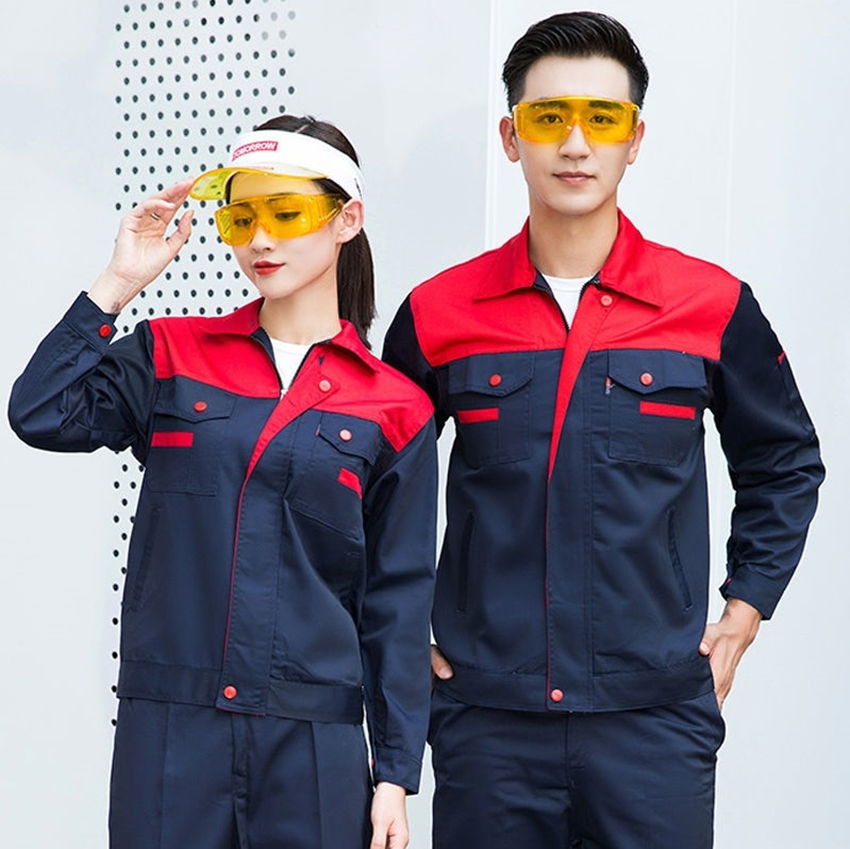 山东淄博劳保服 涤棉劳保服 全棉工装制服 生产定做厂家 淄博志伟服装