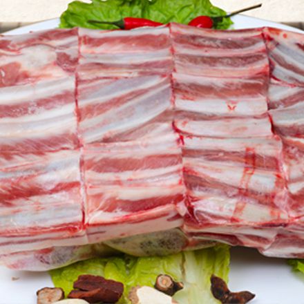 羊肉羊排羊寸排宁夏羊肉盐池滩羊肉滩羊排批发禧泰翔滩羊