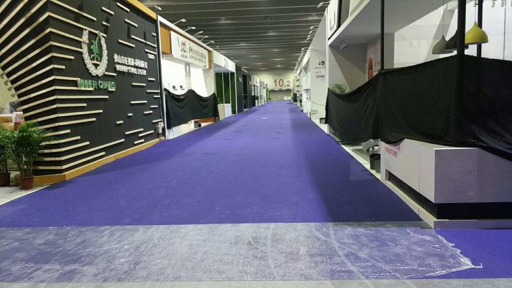 会展中心一次性平面地毯活动地毯颜色大量