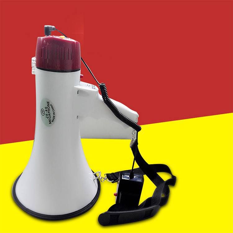 多功能50w手持喊话器扩音器防水防汛抗灾大功率高音喇叭大声公