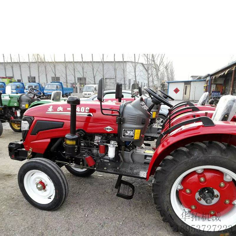 泰山400四轮拖拉机价格农用40马力100马力四轮拖拉机四缸发动机价格