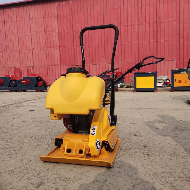 农村建房地基夯式机型路面夯实机手推式双向平板夯
