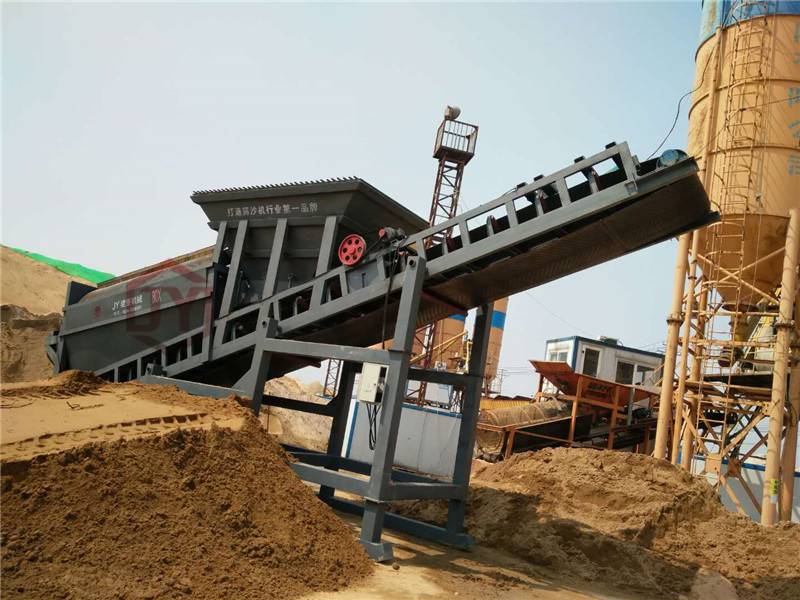 大型沙场筛沙机滚筒筛沙机