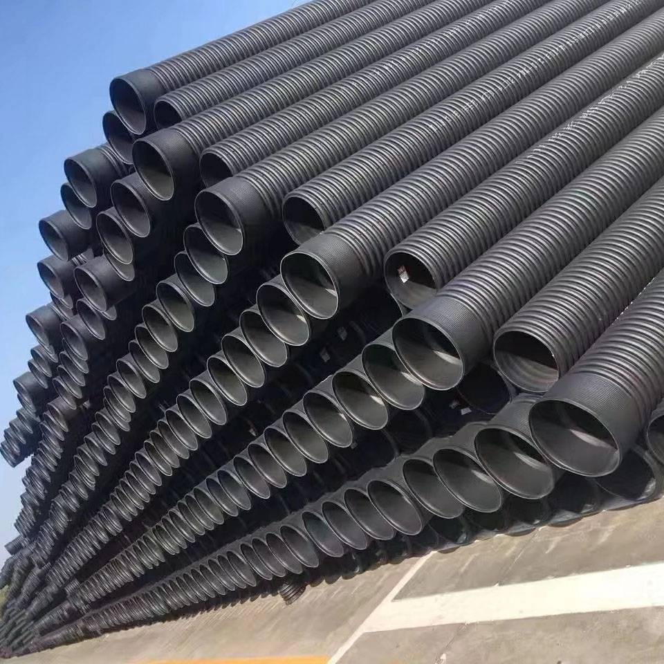 pe波纹管西安hdpe双壁波纹管市政管
