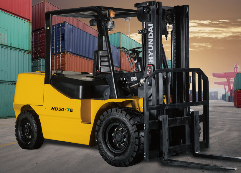 韩国现代叉车hyundaiforklift烟台租赁3吨电动叉车全新供应