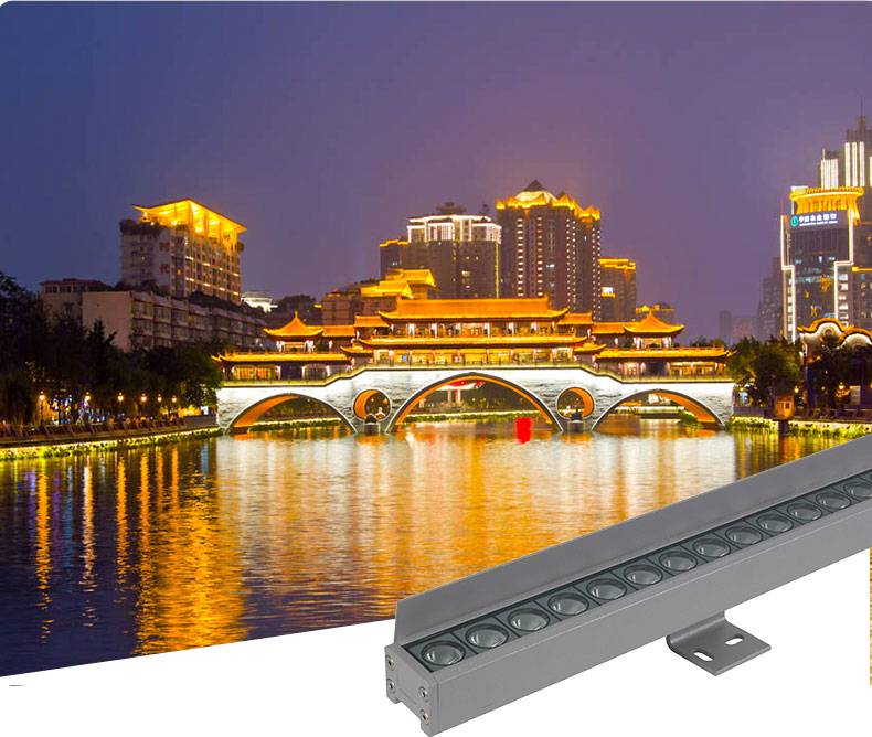 36w户外防水洗墙灯楼体亮化外墙建筑轮廓高压条形灯