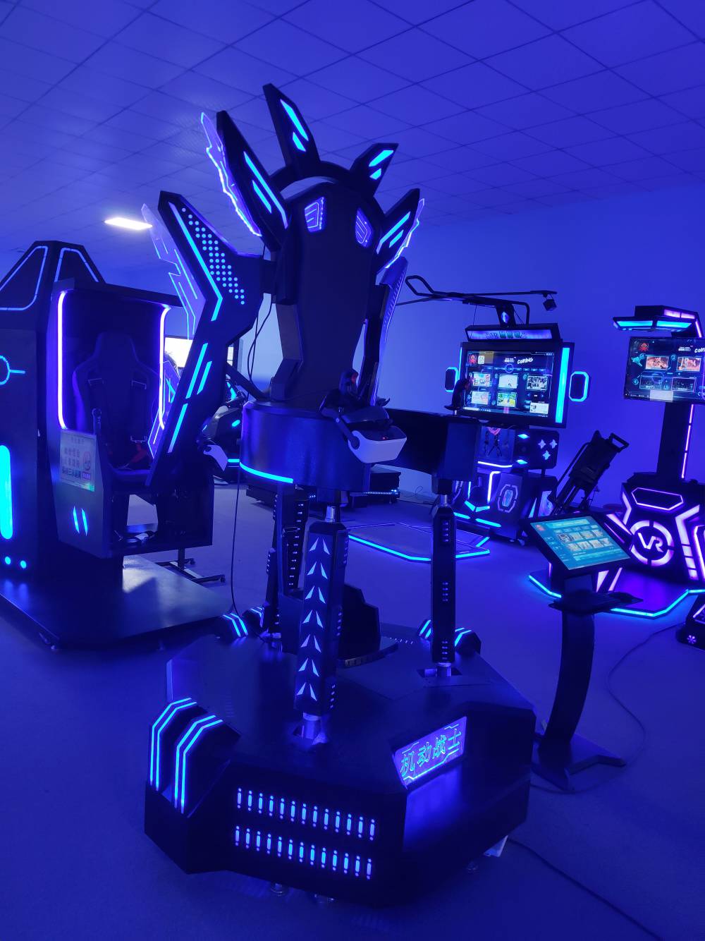 vr站立飞行vr炫酷机甲vr暗黑之翼vr空中大战vr飞行模拟器vr时空飞行vr