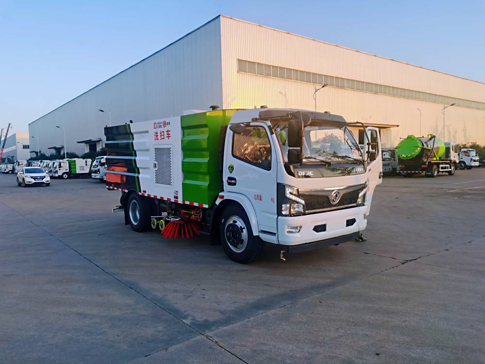 中车楚胜8方道路清扫车湖北楚胜牌8方洗扫车