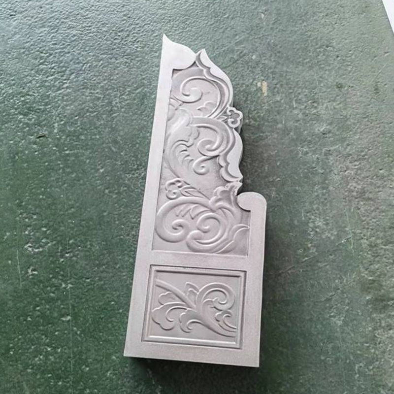 景观长廊美人靠仿古构件铝合金雀替木纹挂落定制加工