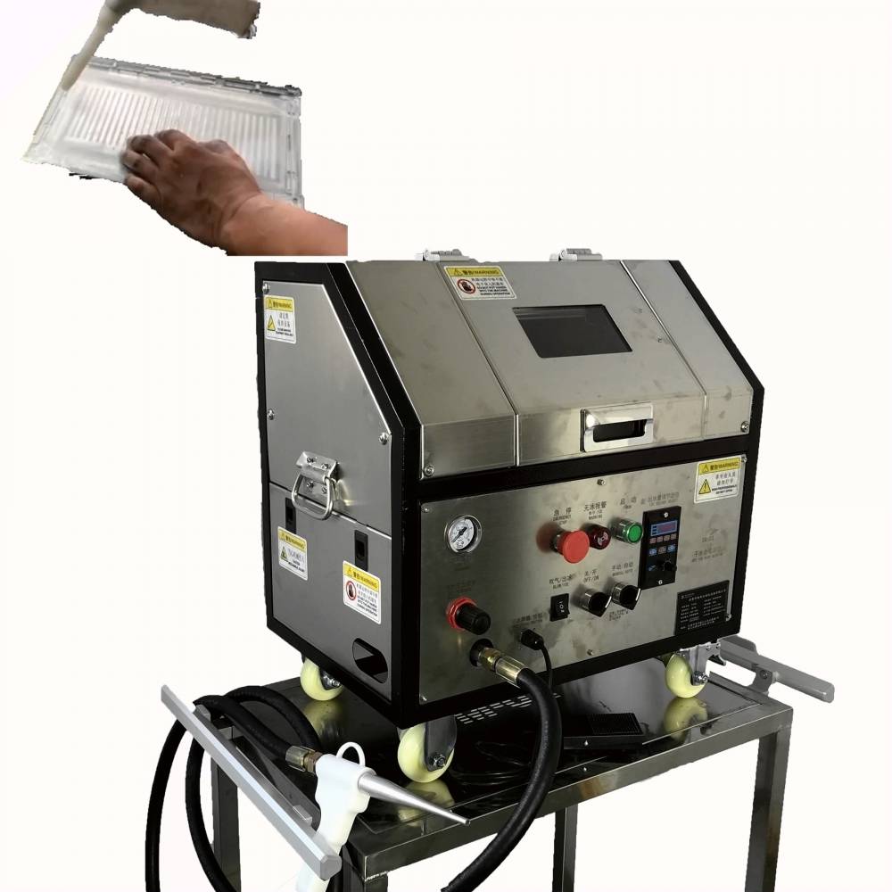 纳米注塑全自动去毛刺机nmt注塑sm01干冰去毛刺机自动化四轴自动机