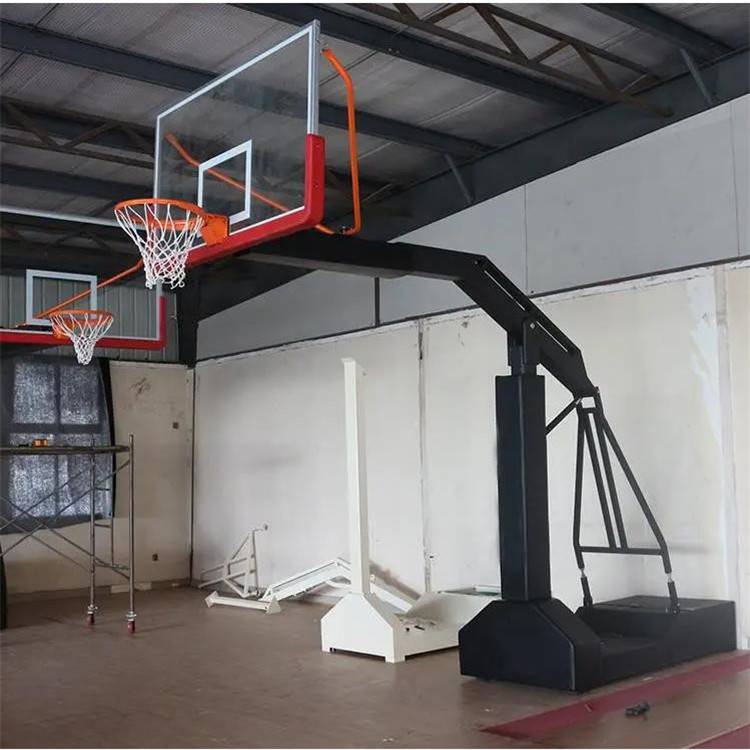 跃羚YL-1211 室内可升降篮球架 方管固定篮球架子 固定含预埋件