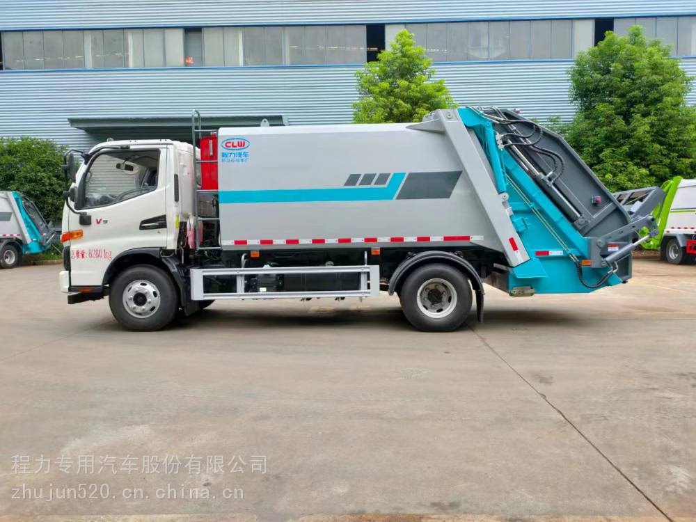 多利卡7方街道压缩垃圾车学校压缩垃圾车直销