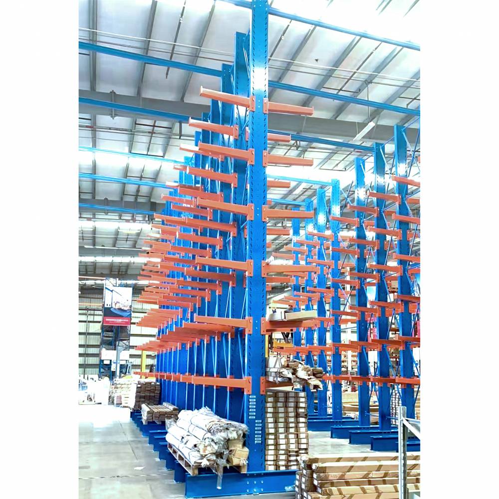 悬臂式货架板材仓库存储长形卷材货物伸梁式托架