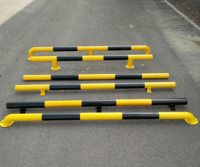 小区车位防撞护栏杆金属u型挡车杆来图定做