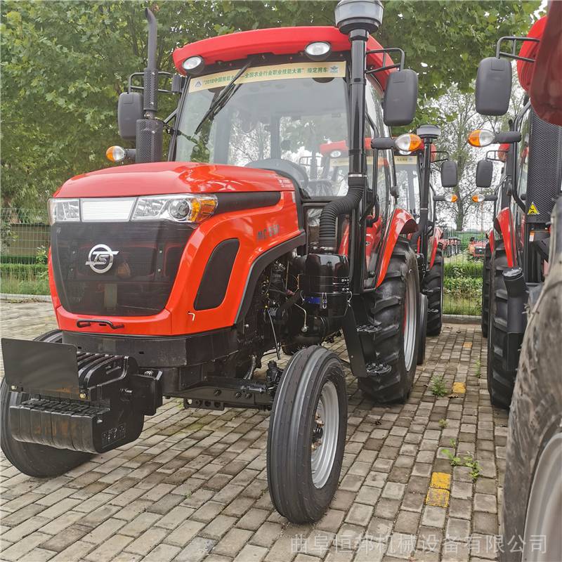 中型四驱五征牌拖拉机低矮型果园柴油四轮拖拉机