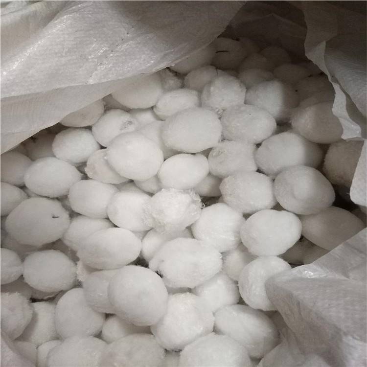 泳池水深度过滤纤维球填料厂 纤维球 荣茂