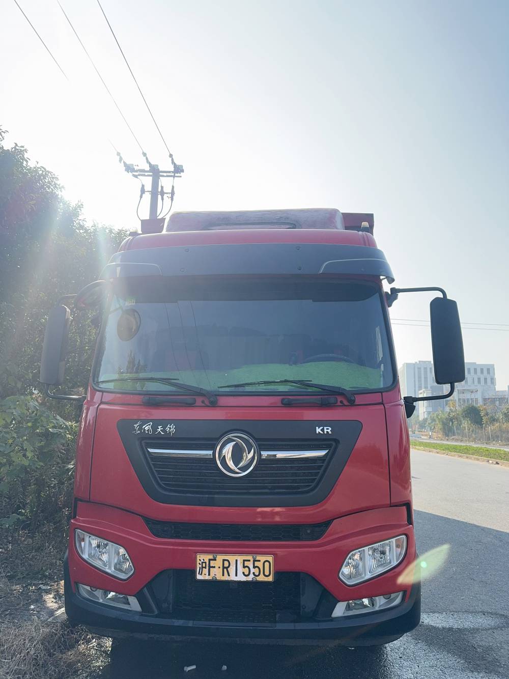 二手东风天锦8米3电动飞翼国六排放 4缸210马力