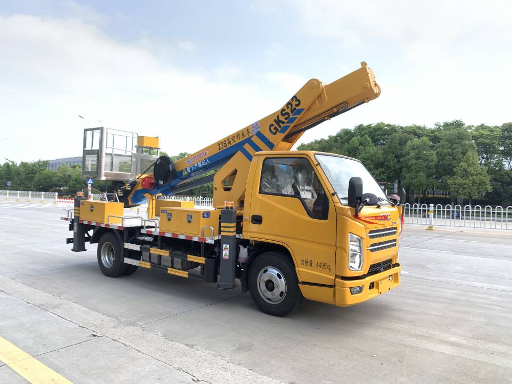 江铃21米高空作业车蓝牌直臂高空作业高度23米