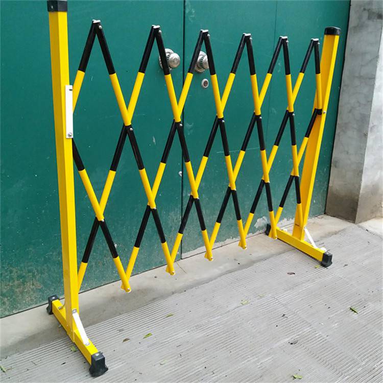 移动式折叠围栏工地折叠围栏伸缩玻璃钢护栏