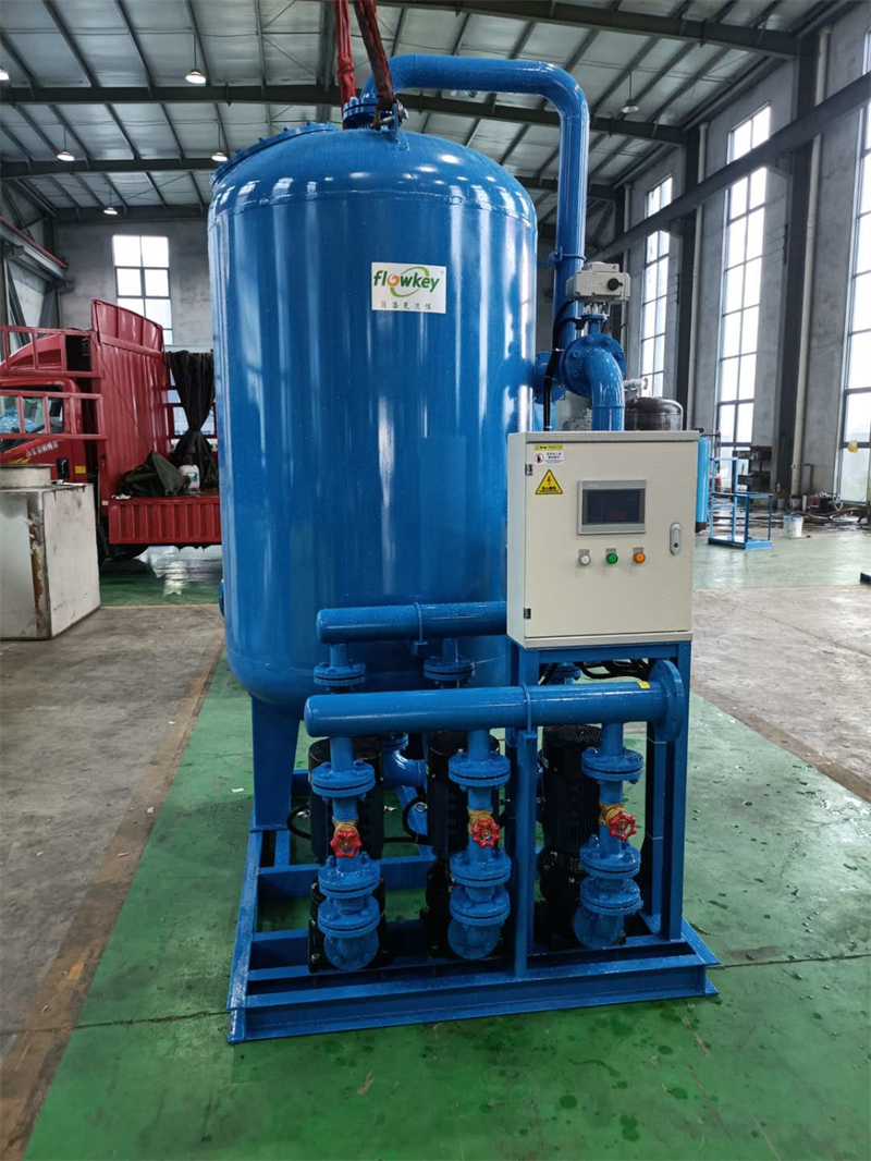 菲洛克碳钢卧式热电厂海绵铁除氧器