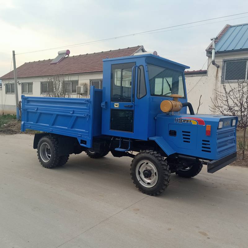 四驱农用四不像车大型矿用翻斗车隧道拉渣四不像运输车
