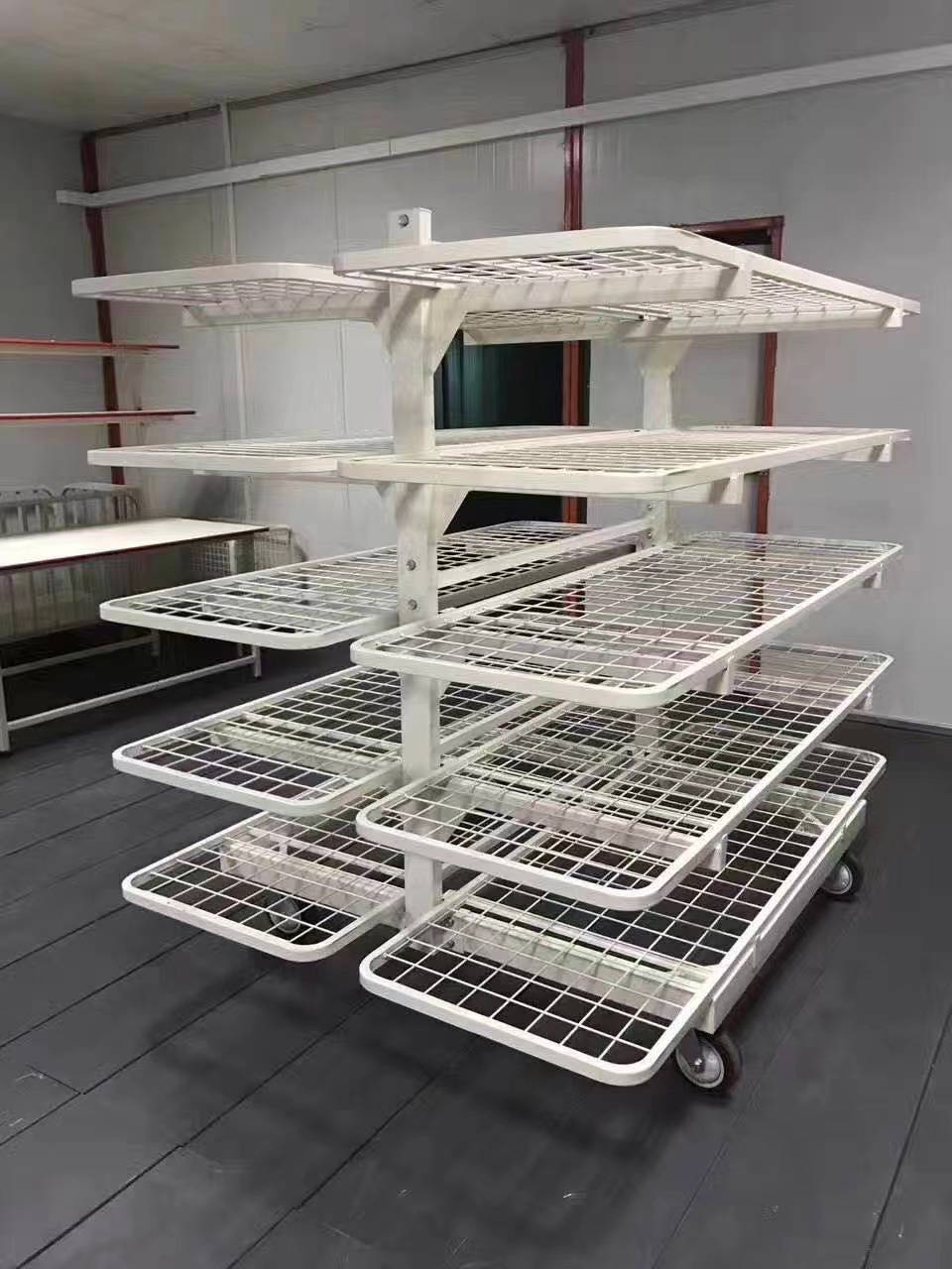 折叠静音快递分捡车缝周转仓储管理物流台车周转车搬运车可定制