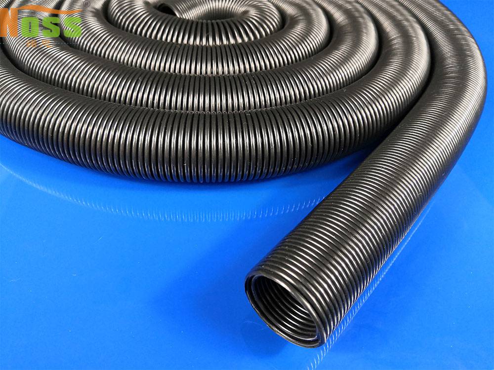 pvc弹簧伸缩管 弹力拉伸吸尘器软管 深圳诺思厂家wh00186软管塑料弹簧