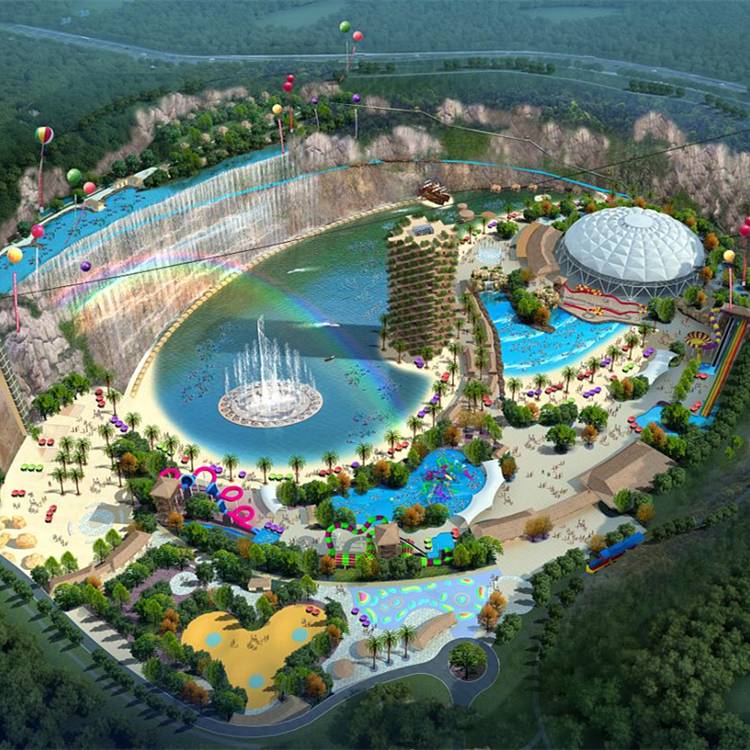 安徽宣城水公园主题乐园新概念设计鑫灏量身设计