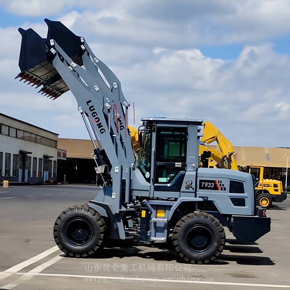 山东鲁工四驱柴油装载机小型多功能全新铲车2030工程地养殖农