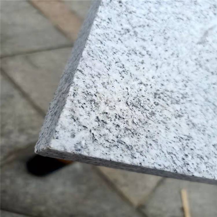 银点白麻火烧面定制 银点白麻石材