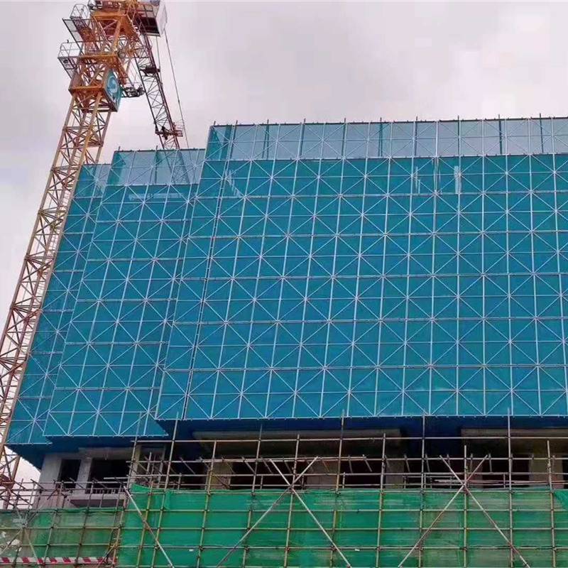 浙江爬架网片连接封闭式脚手架外架铁安