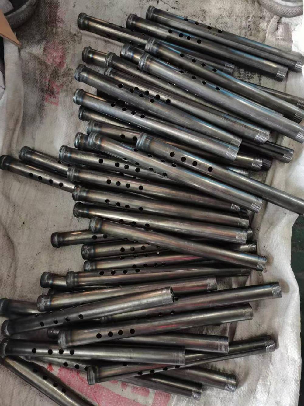 注浆管253238混凝土底部开孔房屋工程灌注桩注浆钢花管
