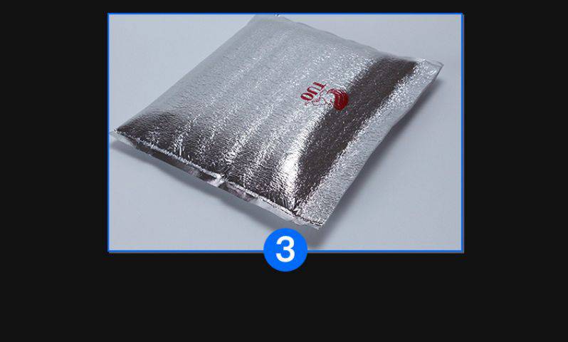 加厚铝箔立体防水保温袋外卖生鲜水果保鲜隔热快递包装