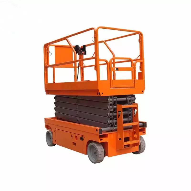 山东全自行高空作业车剪刀式升降机电动建筑工地全自行遥控升降机