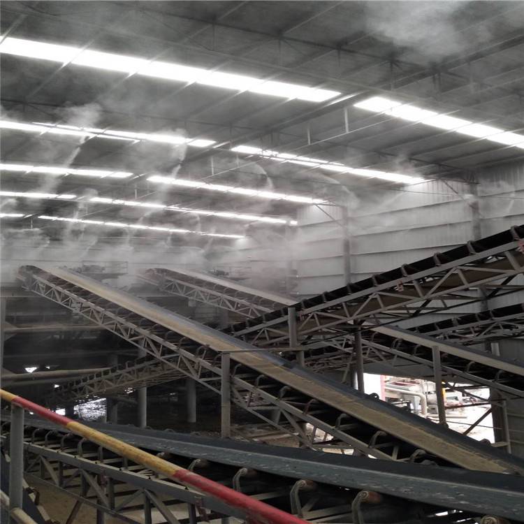 沙石厂房除尘喷淋 60米塔机喷淋 环保喷雾