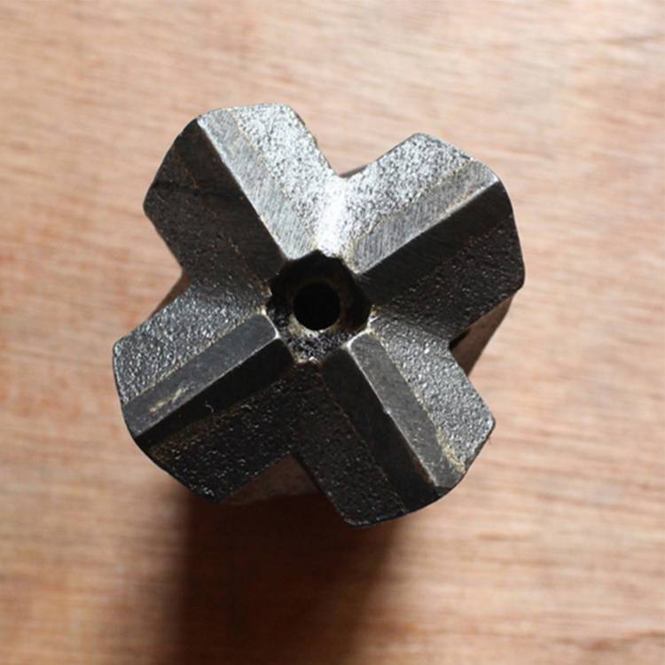 普兰卡钻头矿用一字型钻头Φ42十字型钻头合金钻头