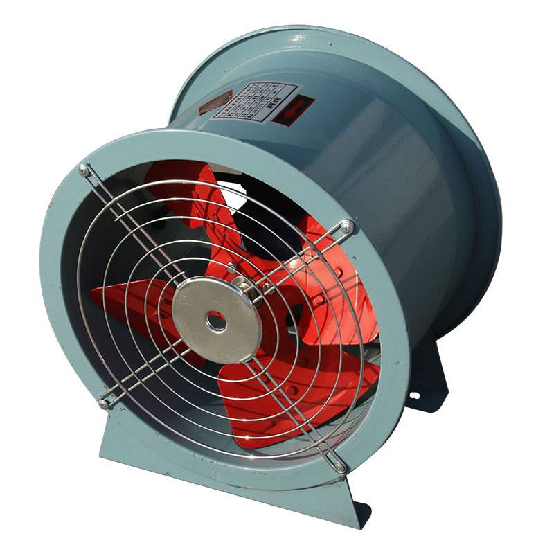 铝制叶轮防爆轴流风机变频电动通风机管道式室内商用抽风换气机