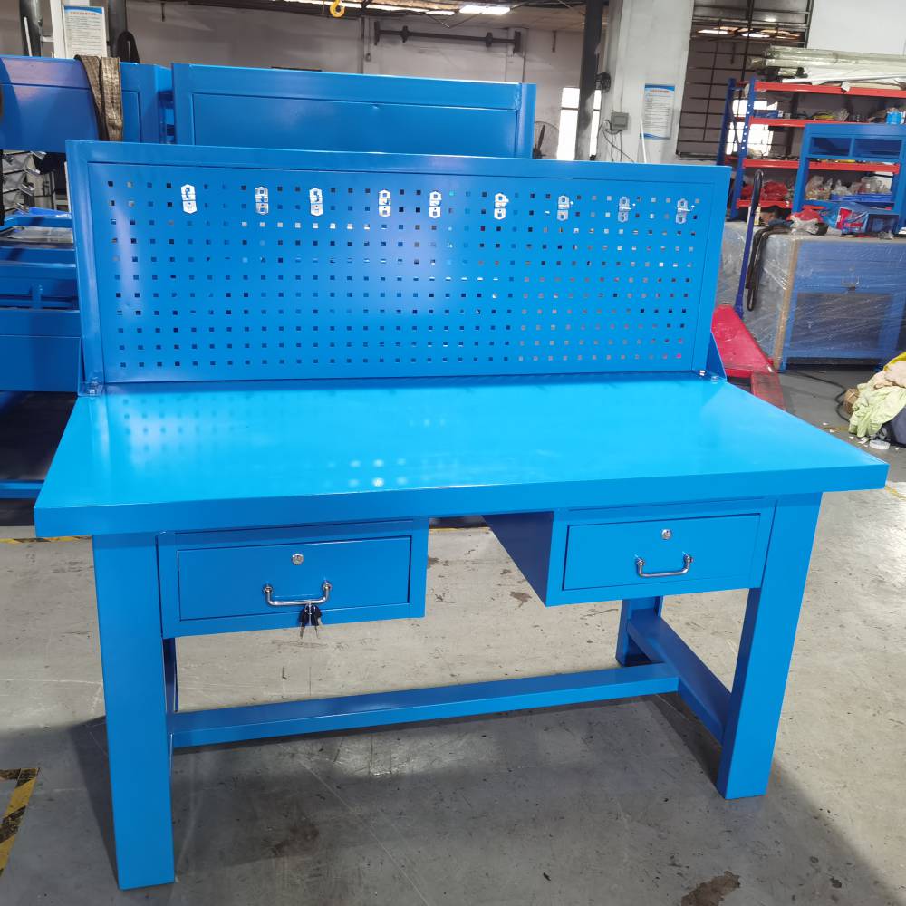 锦盛利qgt620cnc边操作台复合桌面锁刀桌带灯架含照明注塑工作台