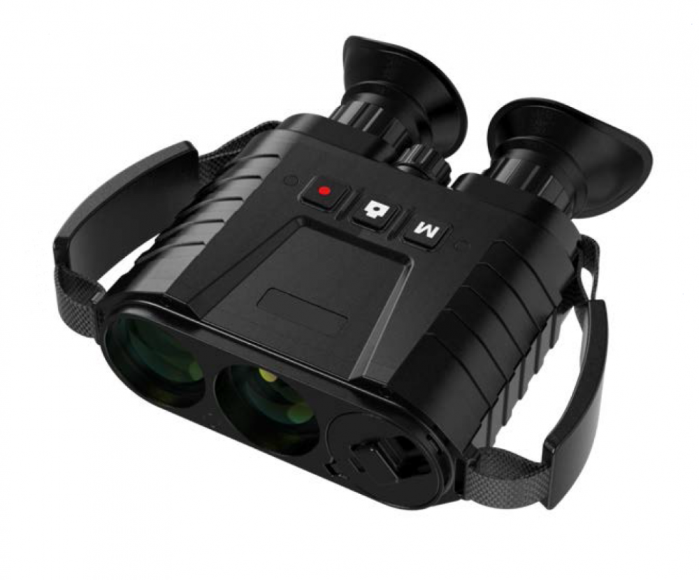 hm612融合式双光夜视仪实拍效果