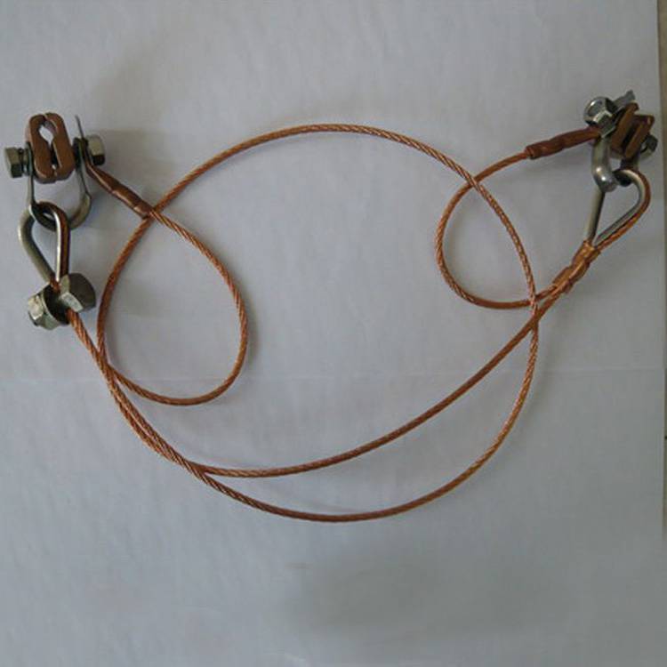 承力索电气化铜可调式吊线连接索300350kmh接触网配件承力索合盾