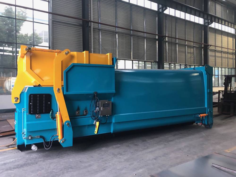水平垃圾压缩机垃圾处理设备型号