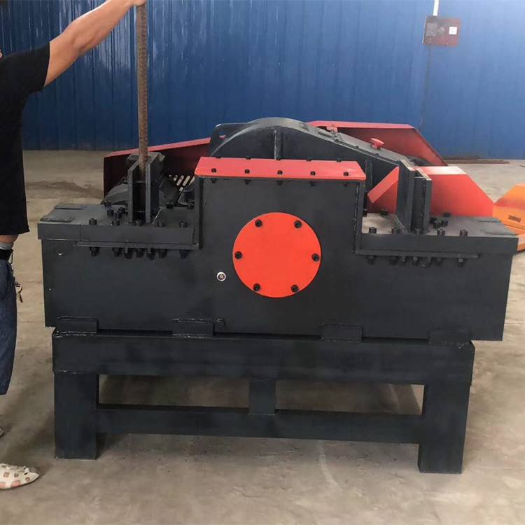 废旧钢筋下料机双头钢筋切粒机650型废料厂钢筋下料机厂家