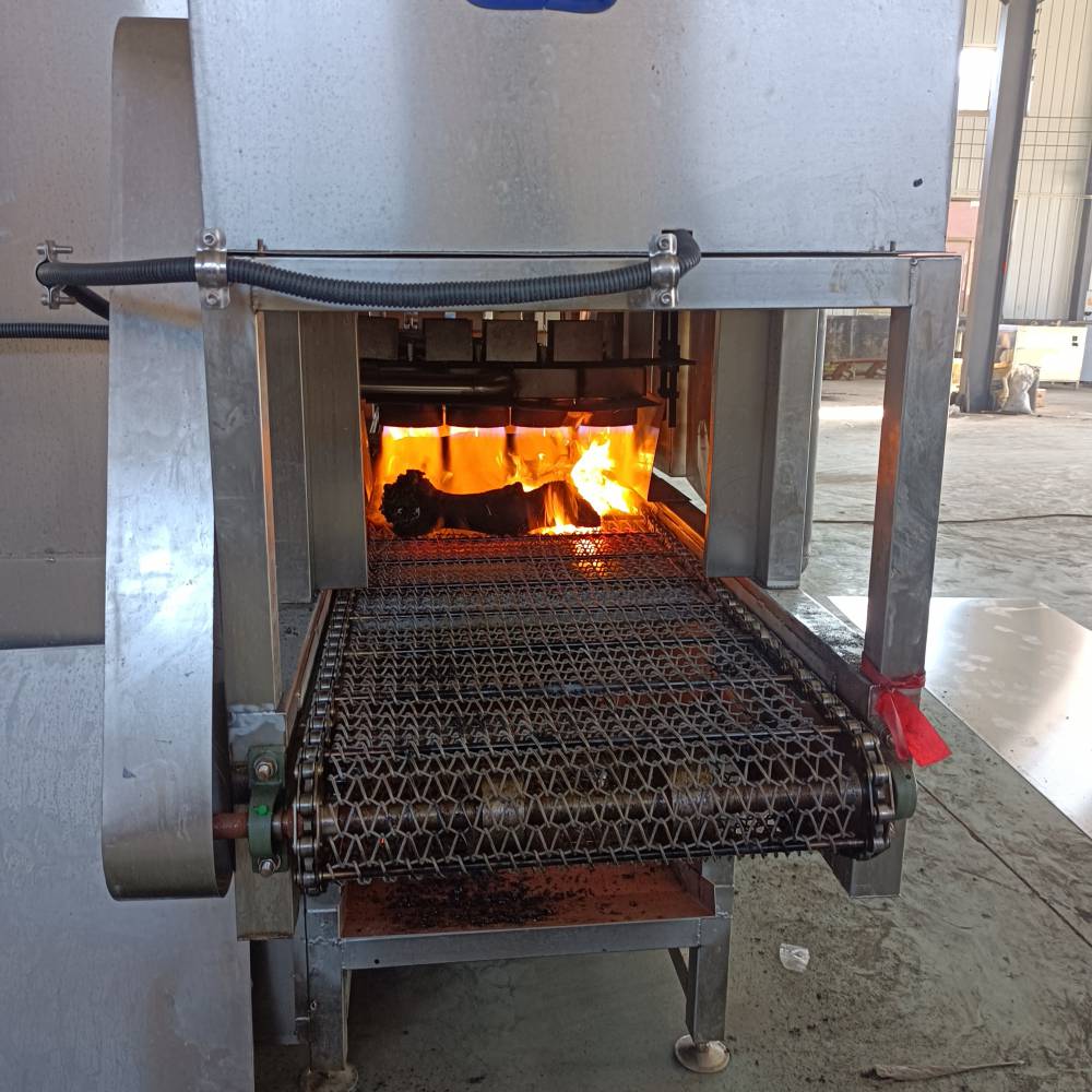 康汇牌供应五花肉皮烧毛机羊蹄全毛烧毛机器羊头喷毛机