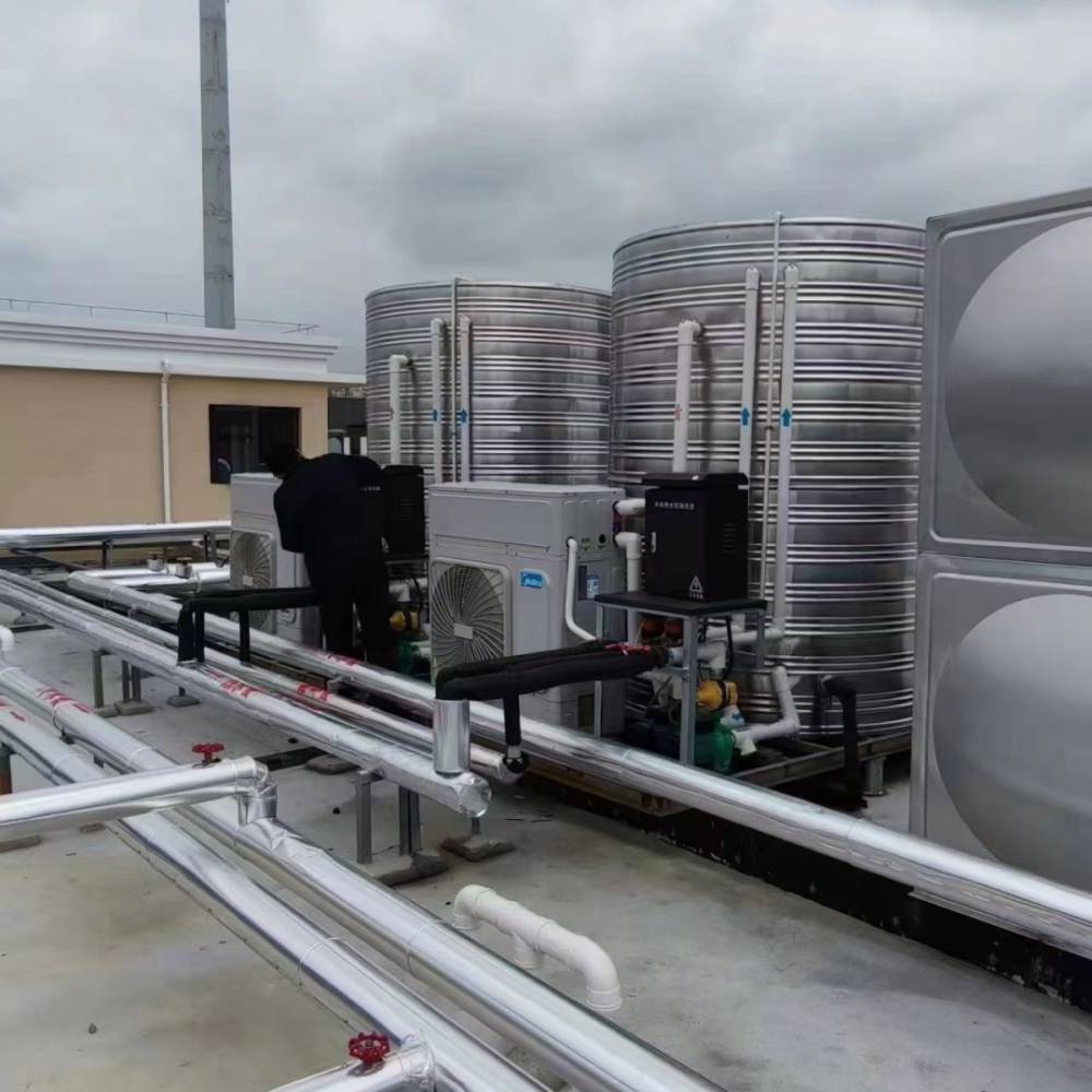 宿舍空气能热水设备 空气能热水工程安装公司