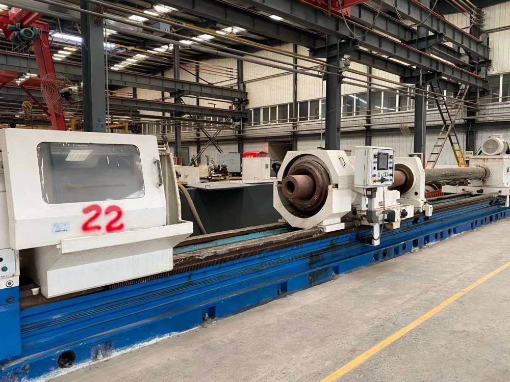 出售二手上海重型机床厂产ts2250数控重型深孔钻镗床二手4米深孔镗